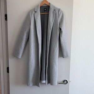 Zara Light Gray Overcoat